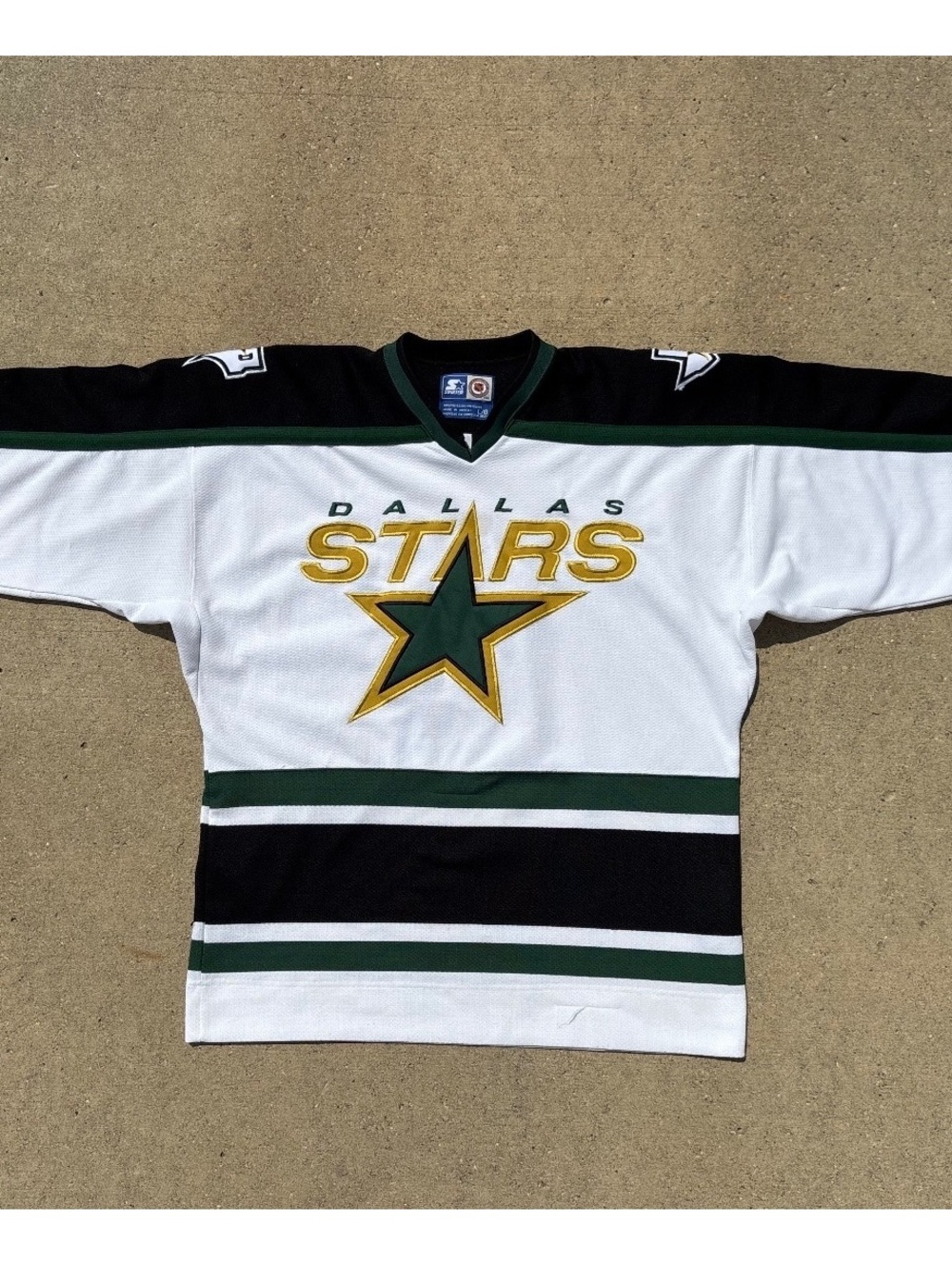 Vintage Starter Dallas Stars NHL Hockey Jersey Large Korea